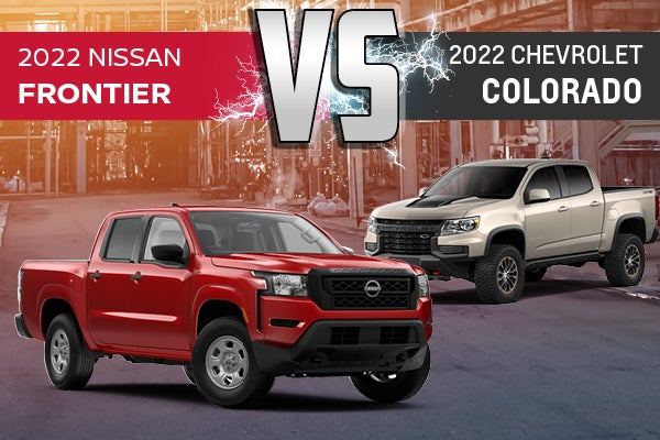 South Colorado Springs Nissan — 2022 Nissan Frontier versus 2022 Chevrolet Colorado